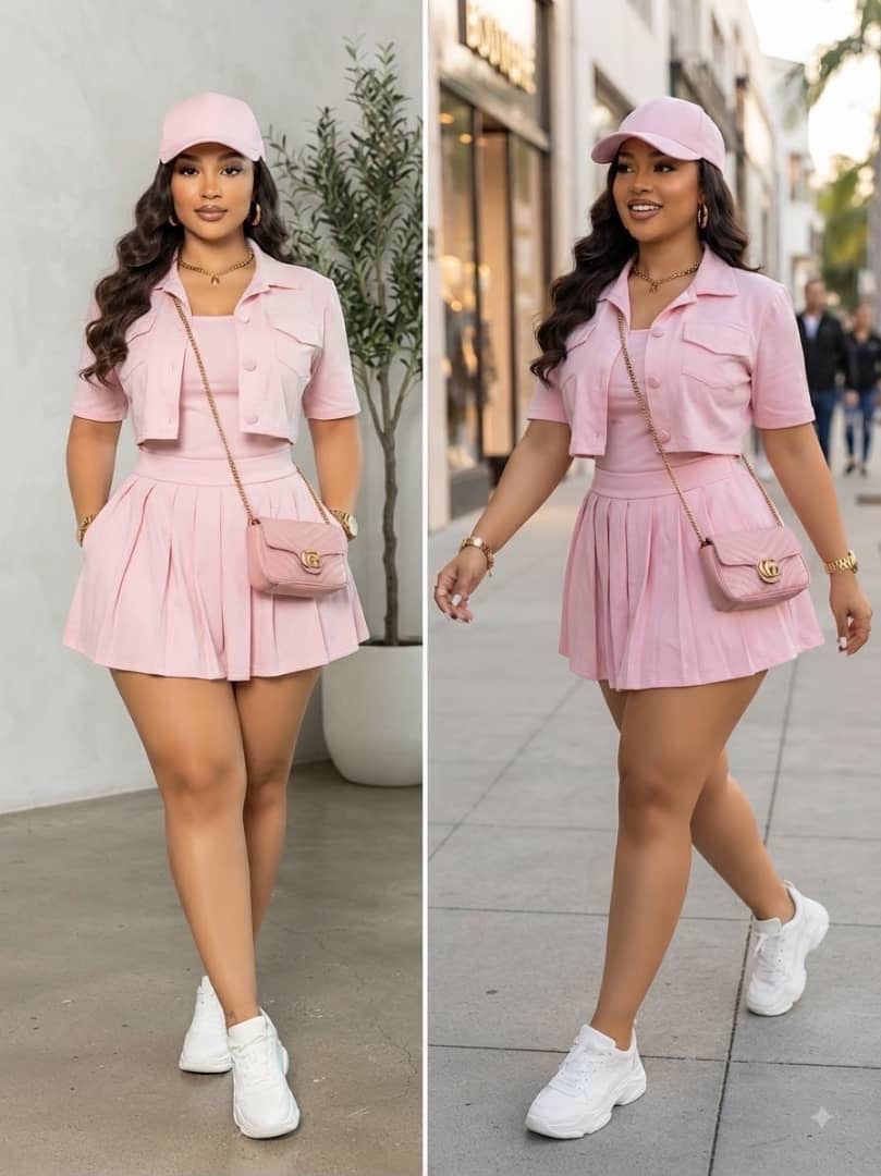 3in1 dress (skirt,inner and top)